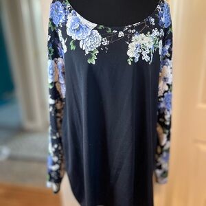 Floral Long Sleeve Top